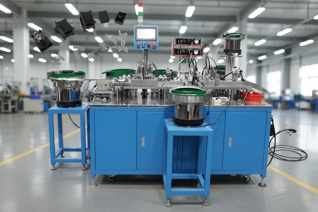 Dây chuyền lắp ráp công tắc