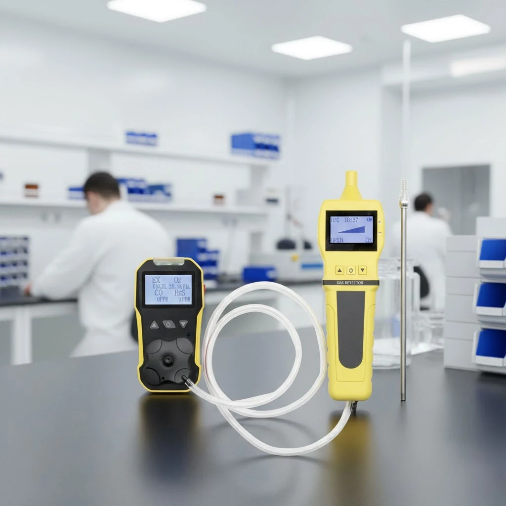 Máy đo đa khí H2S, O2, CO, LEL có tích hợp bơm hút BH-4A/Pump